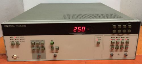 HP HEWLETT PACKARD 8131A 500MHZ PULSE GENERATOR