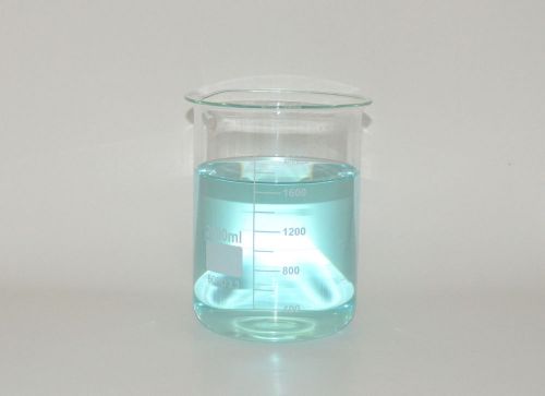 2 beakers 2000 ml griffin graduated borosilicate glass beaker lab irregular for sale