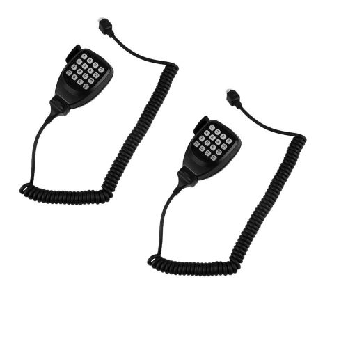 2pcs 8pin RJ45 Plug Speaker Mic for Kenwood Walkie Talkie Radio TK-868G TK-768G