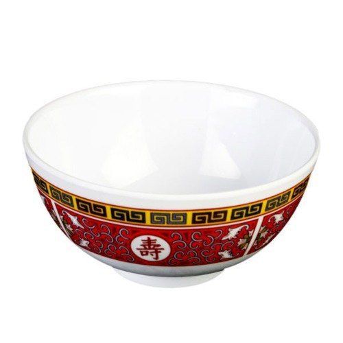 Longevity 9 oz Melamine Rice Bowl Round 4/3/8 inch Diameter pack of 24