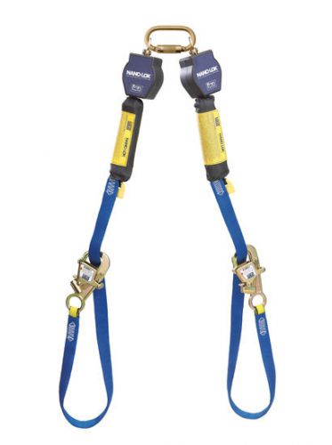 Dbi sala 3101374 nano-lok tie back twin leg quick 9&#039; connect srl - web for sale