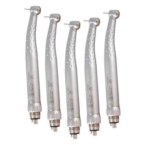 5pc Dental High Speed Handpiece Standard Head W/ Coupler 4H KAVO Push Type GB4