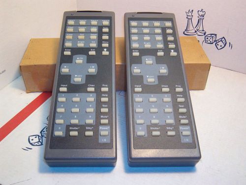 Original Christie DLP Projector Remote Control  03-000405-04P ( USED )