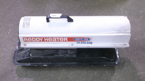 REDDY HEATER R60 KEROSENE PORTABLE HEATER 60,000 BTU 120V USED WORKING CONDITION