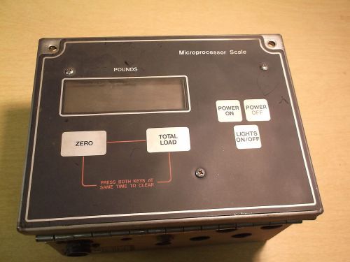 Agri-Tronix Scale Microprocessor 317.738.4474 026368 1999 *FREE SHIPPING*