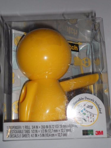 NEW Scotch Magic Tape Dispenser C41-Spenser (yellow)