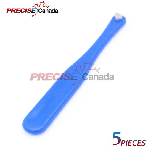 5 BAND SEATER WITH STAINLESS STEEL TIP BLUE NYLON HANDLE BAND PUSHER BITE STICK