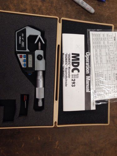 Mitutoyo 314-711 V-anvil Mic .05-.6 Didgital