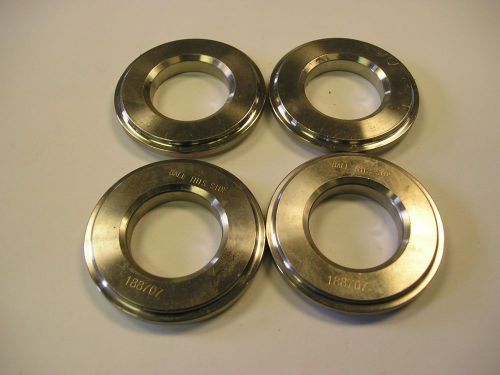 Graco 1040 Husky 1&#034; Diaphram Pump STAINLESS STEEL SEATS 188707  SET OF 4