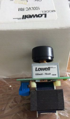 LOWELL 100LVC-RM  VOLUME CONTROL - RACK MOUNT (ATTENUATOR)