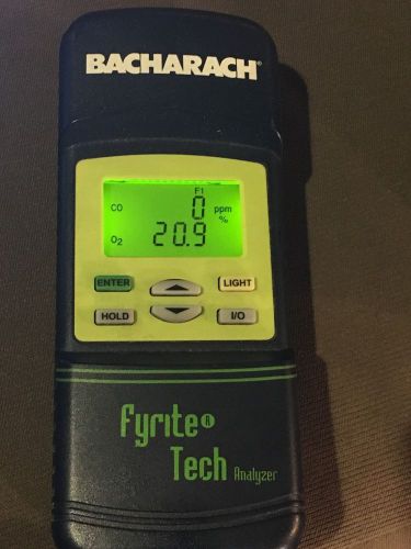 Bacharach fyrite 24-7236 tech 60 combustion gas analyzer for sale