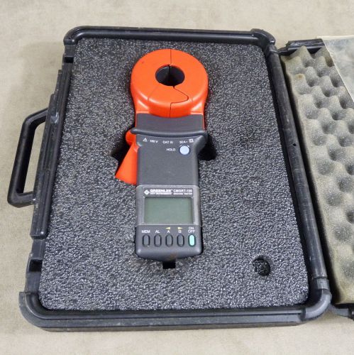 Greenlee cmgrt-100 clamp on ground resistance tester (ground rod) for sale