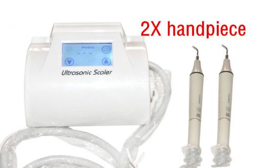 Touch screen dental ultrasonic piezo scaler scaling perio +2 handpieces fit ems for sale
