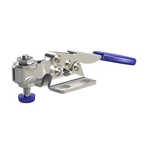 Clamp-Rite 14051CR Horizontal Handle Toggle Clamp, Flanged Based, U-Bar, 60 lb