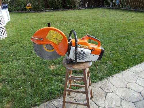 STIHL TS 400 14&#034; WET OR DRY CUT OFF SAW