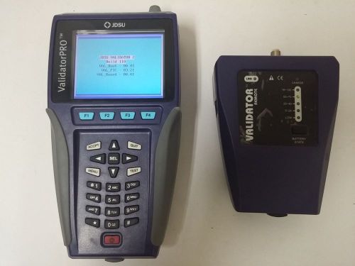 JDSU Validator PRO NT1155 Kit LAN Ethernet Network Cable Fiber Tester