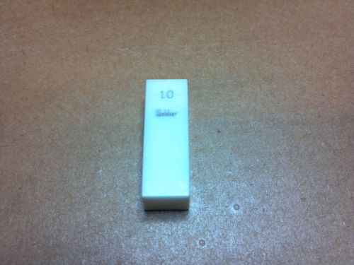 Webber 10mm Gauge Block Ceramic