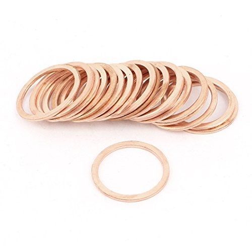 Tattoo machine copper crush washer flat ring 16mmx20mmx1mm 20 pcs for sale