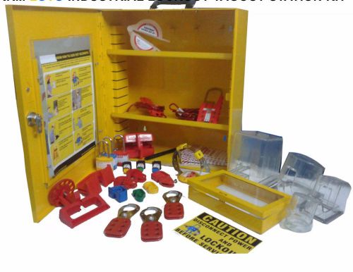 Industrial lockout tagout station kit-2 for sale