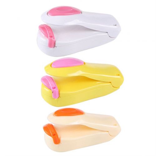 Mini Sealing Machine Portable Travel Home Heat Plastic Bag Impluse Sealer DU