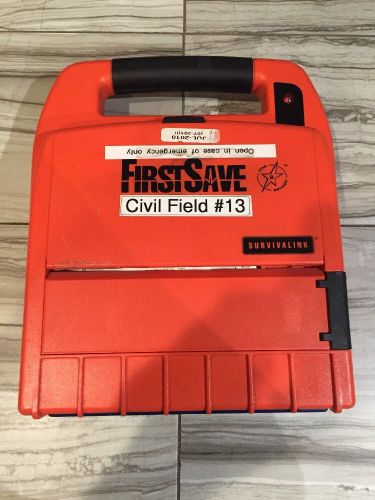 Survivalink 9210 First Save Defibrillator Cardiac Science Electrodes AED X01