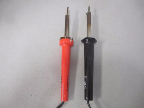 2 Soldering Irons 30 WATT &amp; 25 WATT Lot ~ Stained Glass Window Tool Craft Supply