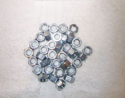 Hex Nuts 3/8&#034;-16 USS (Standard Thread) Zinc Plated