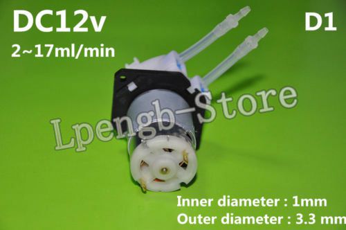 12v DC DIY Dosing pump Peristaltic dosing Head F Laborator Lab Analytical water