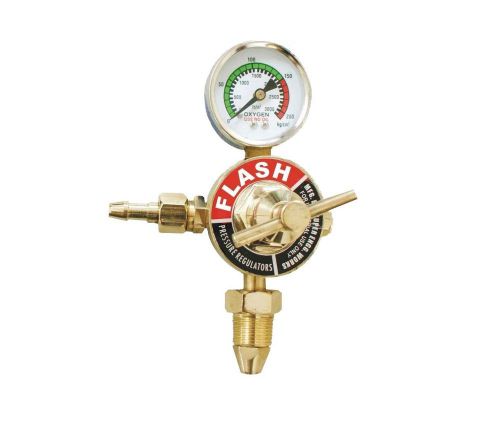 FLASH Oxygen Regulator single Gauge Cutting Torch Oxygen Regulator Portable Size