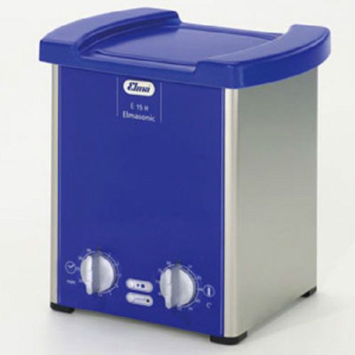 Elma Elmasonic E15H 1.75 Liter Heated Ultrasonic Cleaner and Basket, NEW