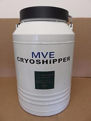 MVE Cryoshipper Cryo-Ship Liquid Nitrogen Dewar Tank 10L Capacity