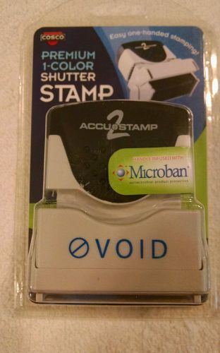 Cosco accu-stamp premium void 1 color shutter microbn handle 035621 for sale