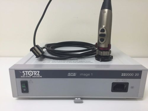 STORZ 222000-20 Image 1 SCB Camera System with Storz A3 Autoclavable Camera Head