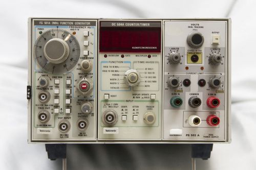 Tektronix TM503 w/ FG 510A, DC 504A, and PS 503A modules