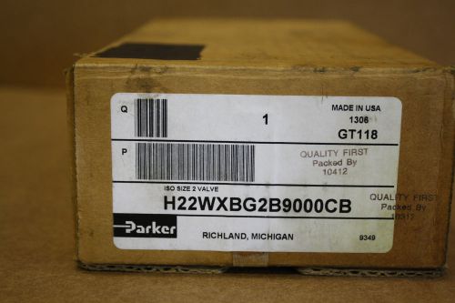 PARKER H22WXBG2B9000CB VALVE