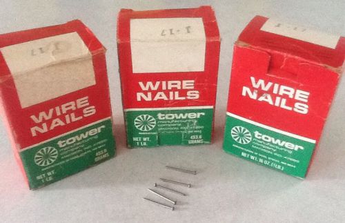 Lot of 100s 1 inch Wire Nails