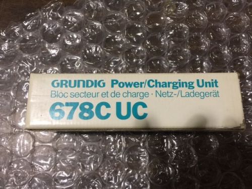 VINTAGE GRUNDIG 678C UC Power Charging Unit From Germany NEW IN BOX