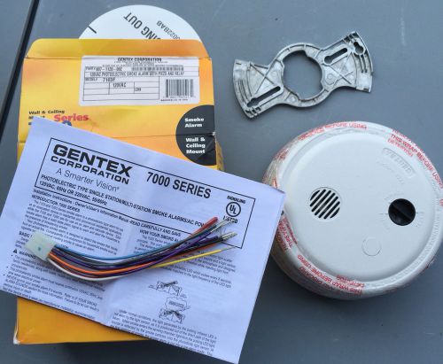 Gentex 7103f photoelectric smoke alarm - new for sale