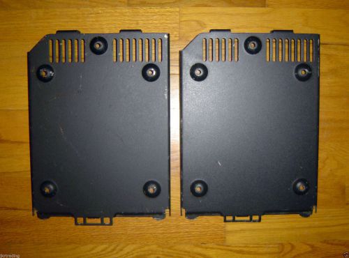 Lot of 2 motorola spectra radio mounting bracket metal for sale