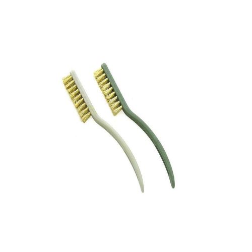 2 pcs kobell stainless steel wire brush toothbrush style for sale