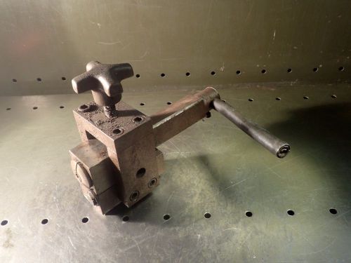 Square 5c collet holder fixture with t-slot clamping block for sale