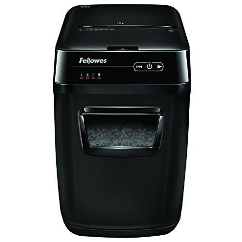 Fellowes automax 130c 130-sheet cross-cut auto feed shredder, for hands-free ... for sale