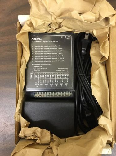 KTD-83 &#034;NEW&#034; Data Signal Distributor CCTV Video GE IFS Kalatel Interlogix