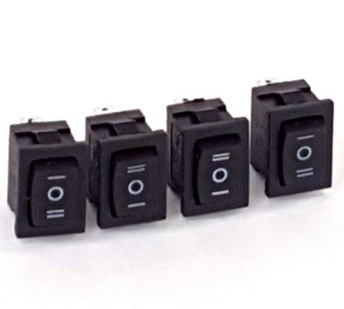 AVS x4 small Momentary ON- OFF - ON  SPDT 12V  24V ROCKER SWITCH, air ride bags