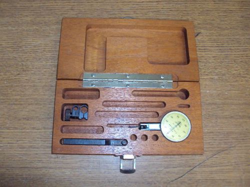 Brown &amp; Sharpe BesTesT 7033-13 Swiss Made Test Indicator Case Accessorys .002 mm