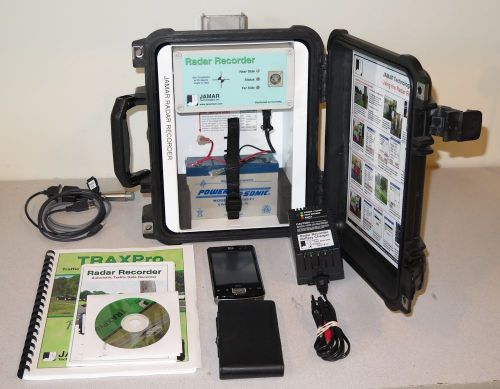 Jamar Radar Recorder - Portable Traffic Data Collector w/HP iPaq 210 PDA &amp; SW