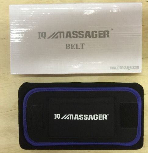 IQ Massager Pulse Massager Belt - Black/Blue