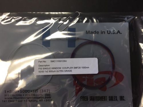 Fiber Instrument Sales SMC11550129U FIS SINGLE WINDOW COUPLER NEW (KHDG)