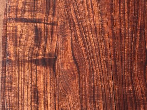 Curly koa from hawaii 3 soprano ukulele top and back sets 12 pieces 13&#034;x4x1/8&#034; for sale