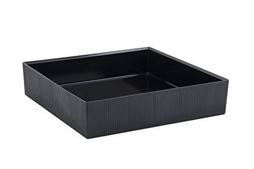 Bon Chef 9324 Black Melamine Underliner for 9322 Cold Wave Platter, 11-1/4&#034; x x